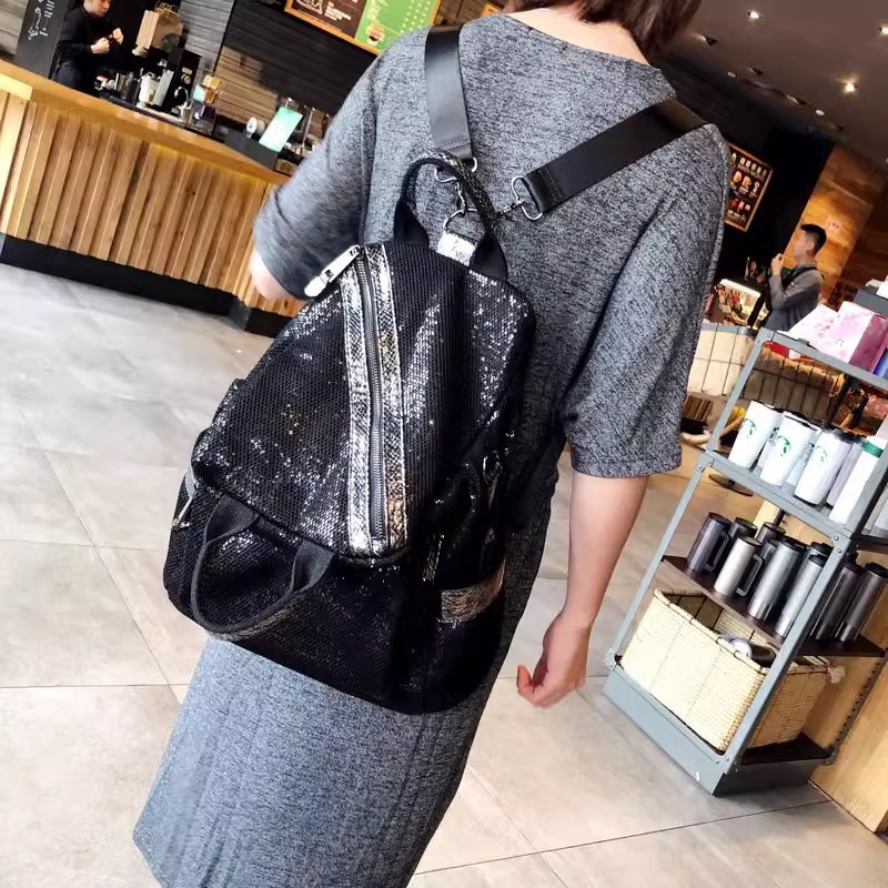 Luxury Bags Girls - Sacs à dos à paillettes en