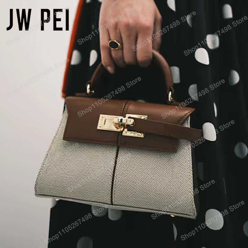 Quiet Luxury Bags Tote - Sac à main trapèze en cuir