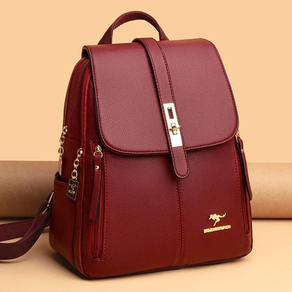 Luxury Bags Girls - Sac à dos en cuir de