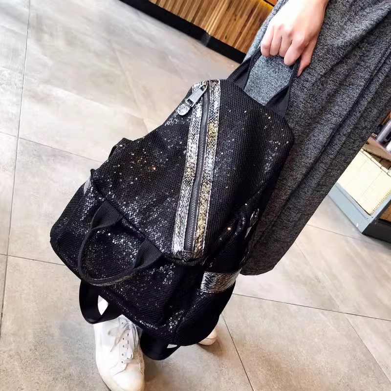 Sacs à dos à paillettes en nyl - Luxury Bags Girls avis et prix