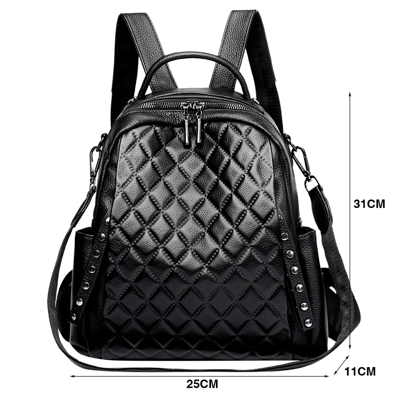 Sac à dos en cuir véritable po - Luxury Bags Girls avis et prix