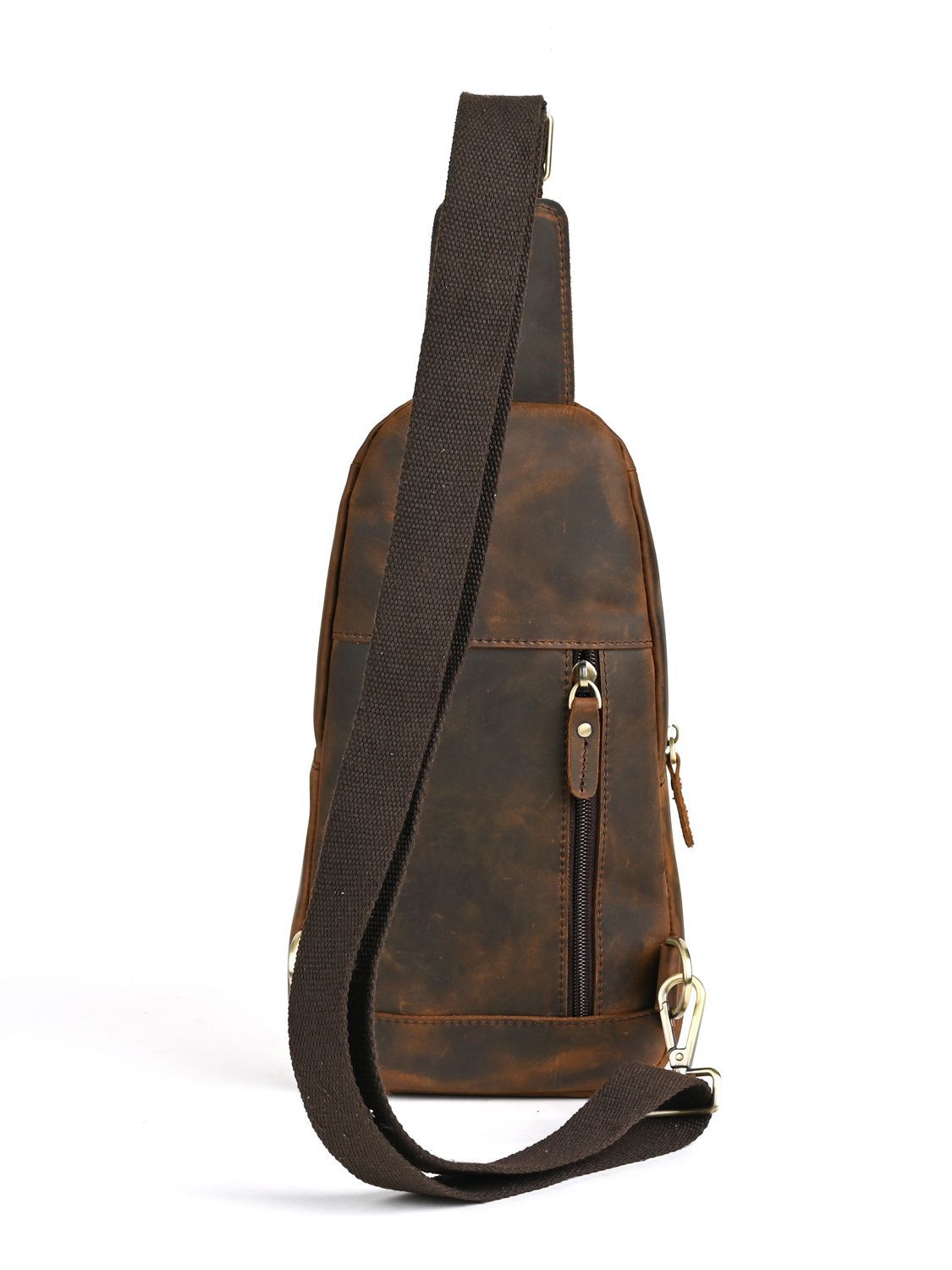 Sac de Poitrine Multifonctionn - Genuine Leather Backpack avis et prix