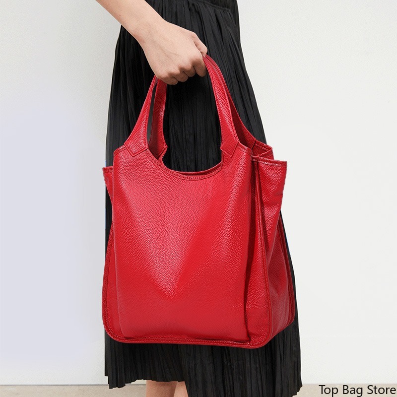 Sac fourre-tout en cuir vérita - Quiet Luxury Bags Tote avis et prix