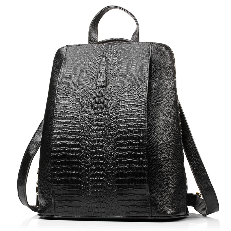 Zency 100% sac à dos en cuir v - Genuine Leather Backpack avis et prix