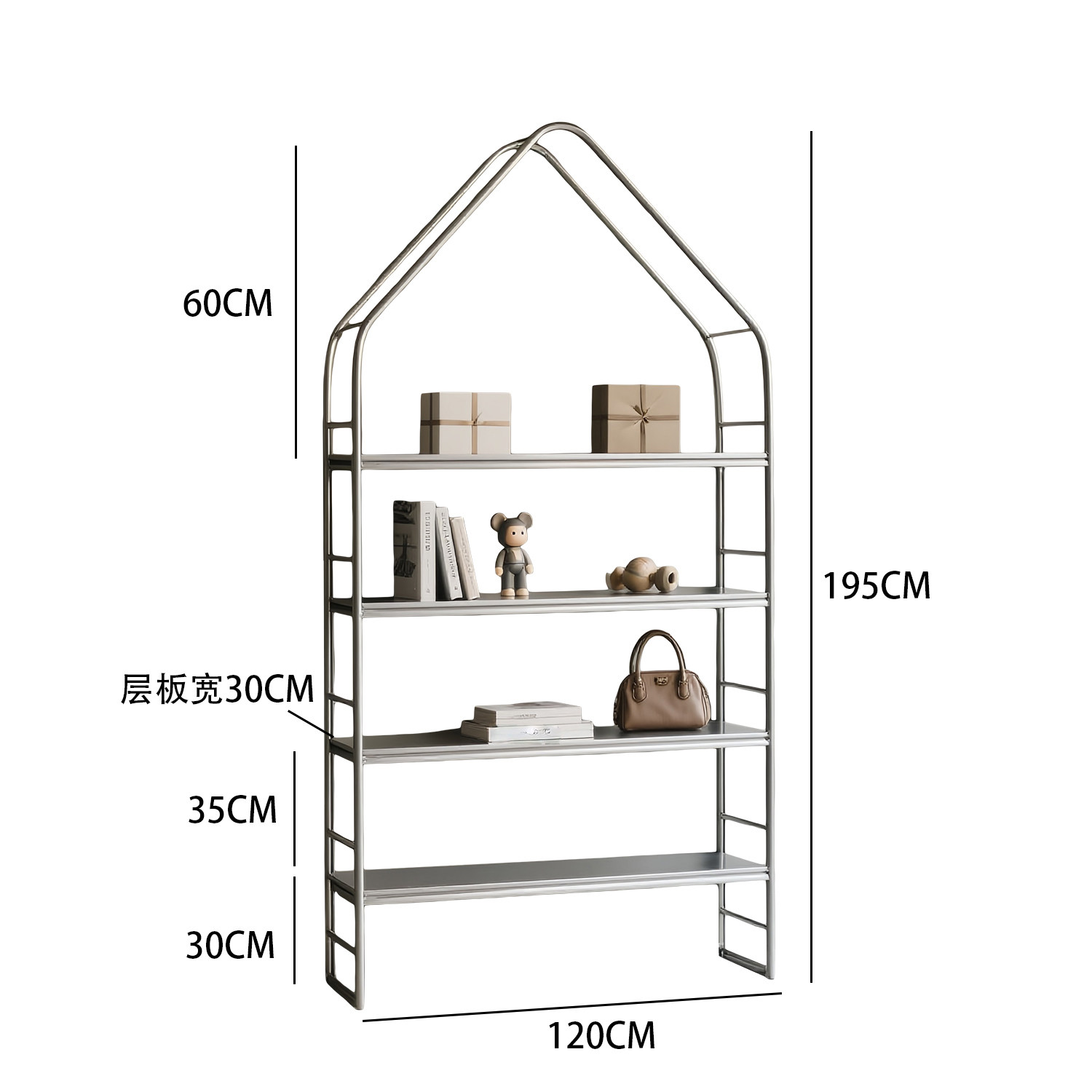 Étagères de rangement en fer d - Luxury Bags And Shoes avis et prix