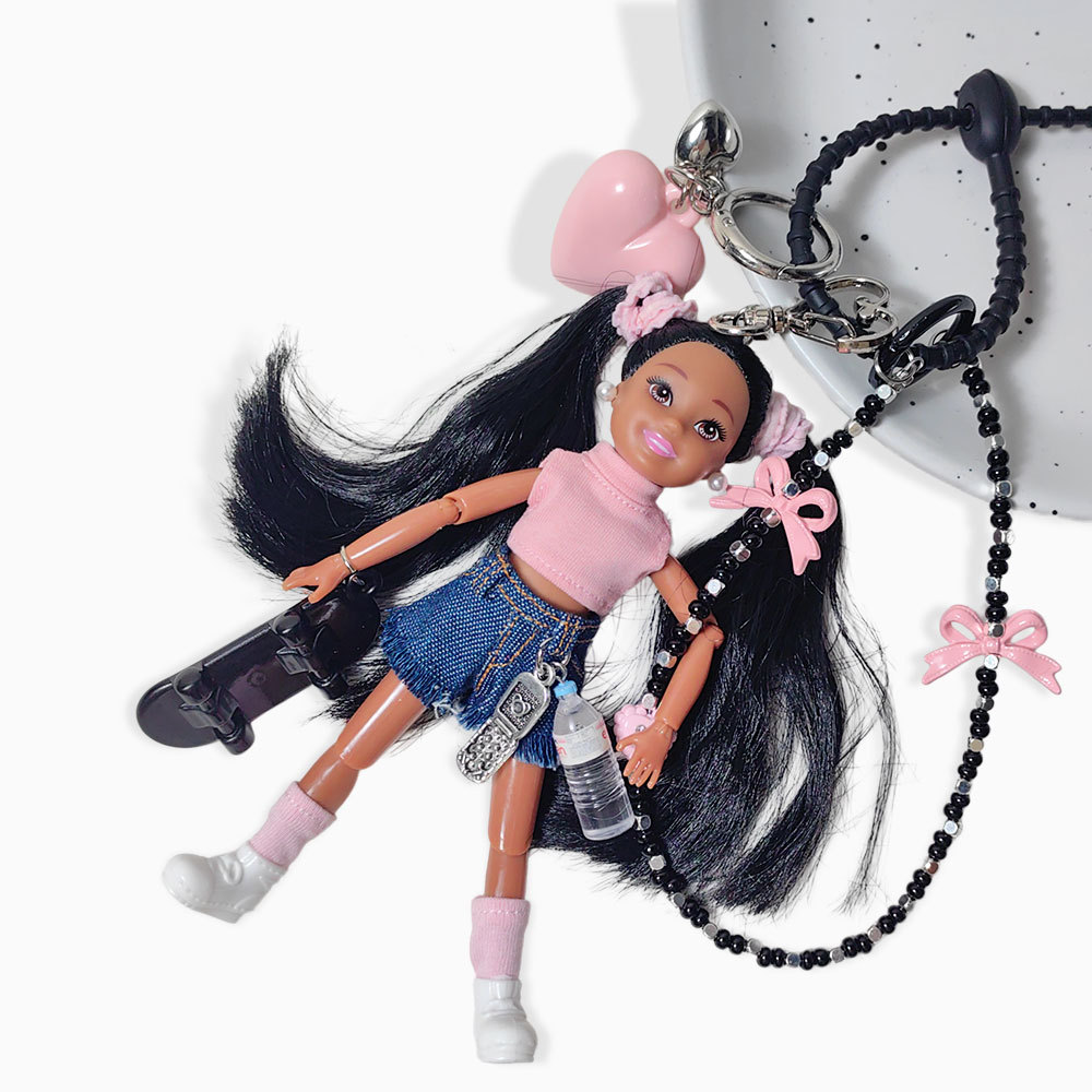 Porte-clés Poupée Fille Skater - Luxury Bags Girls avis et prix