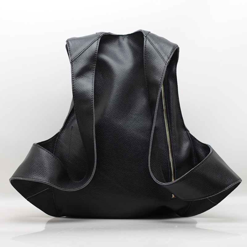 Sac à dos antivol classique po - Genuine Leather Backpack avis et prix