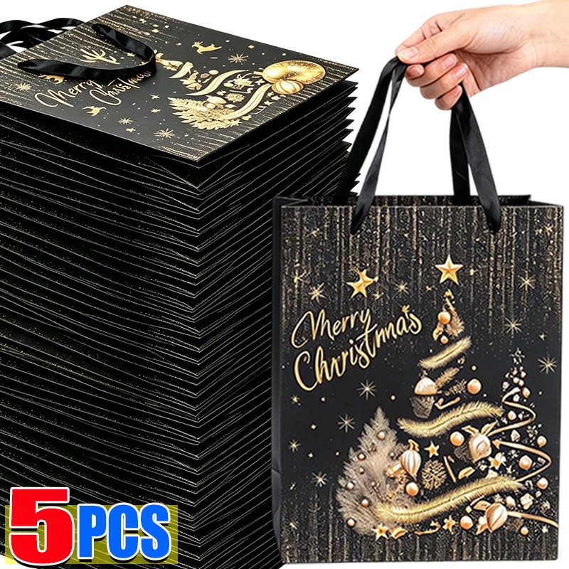 1/5 pièces Sac cadeau de Noël  - Luxury Xmas Bags avis et prix