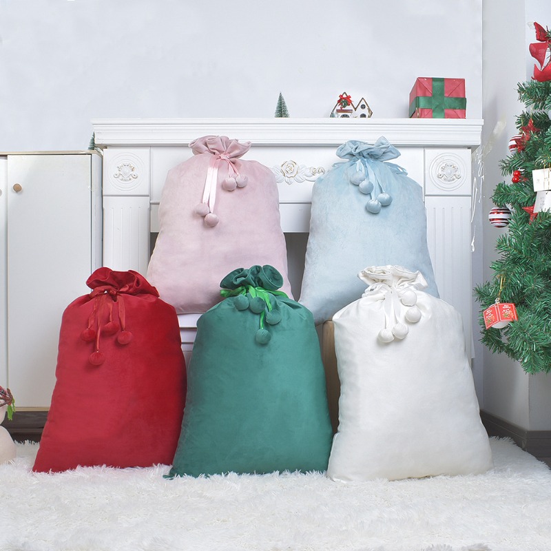 Grand sac de Noël en flanelle  - Luxury Xmas Bags avis et prix