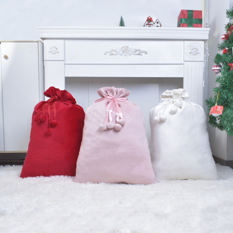 Grand sac de Noël en flanelle  - Luxury Xmas Bags avis et prix