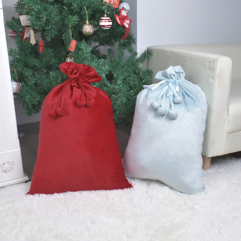Grand sac de Noël en flanelle  - Luxury Xmas Bags avis et prix