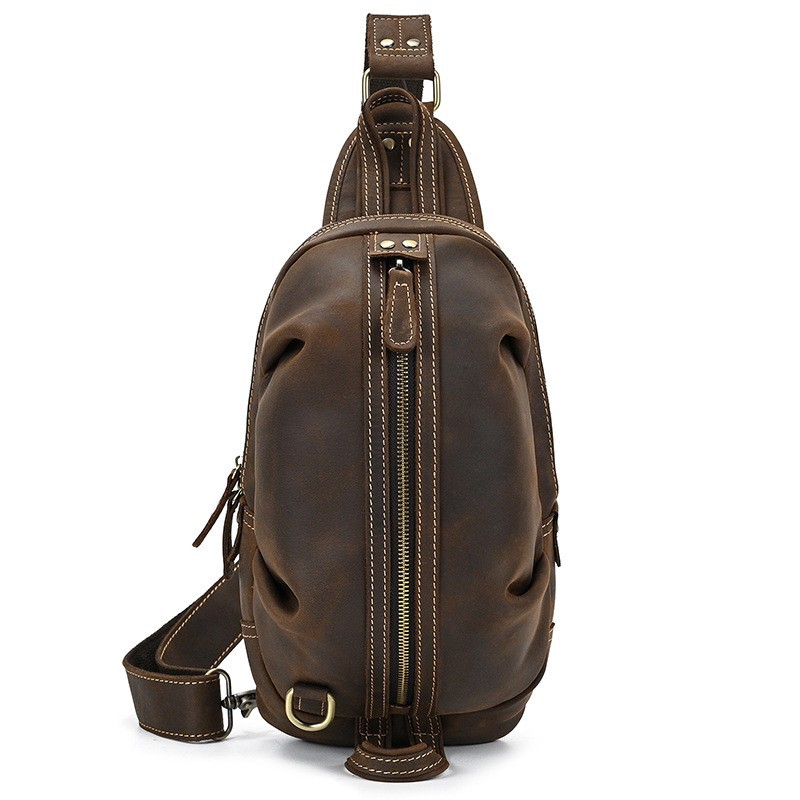 Sac à bandoulière en cuir véri - Genuine Leather Backpack avis et prix